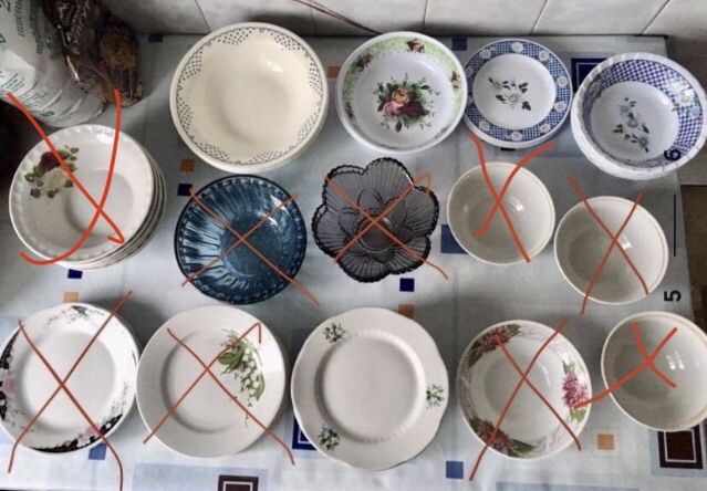 Посуда тарелки времён СССР