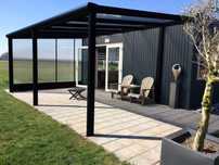 Pergola Ogrodowa Tarasowa Wiata ALTANA Aluminiowa Zadaszenie Tarasu