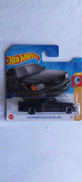 HOT WHEELS - Miniatura 89 Mercedes-Benz 560 SEC AMG