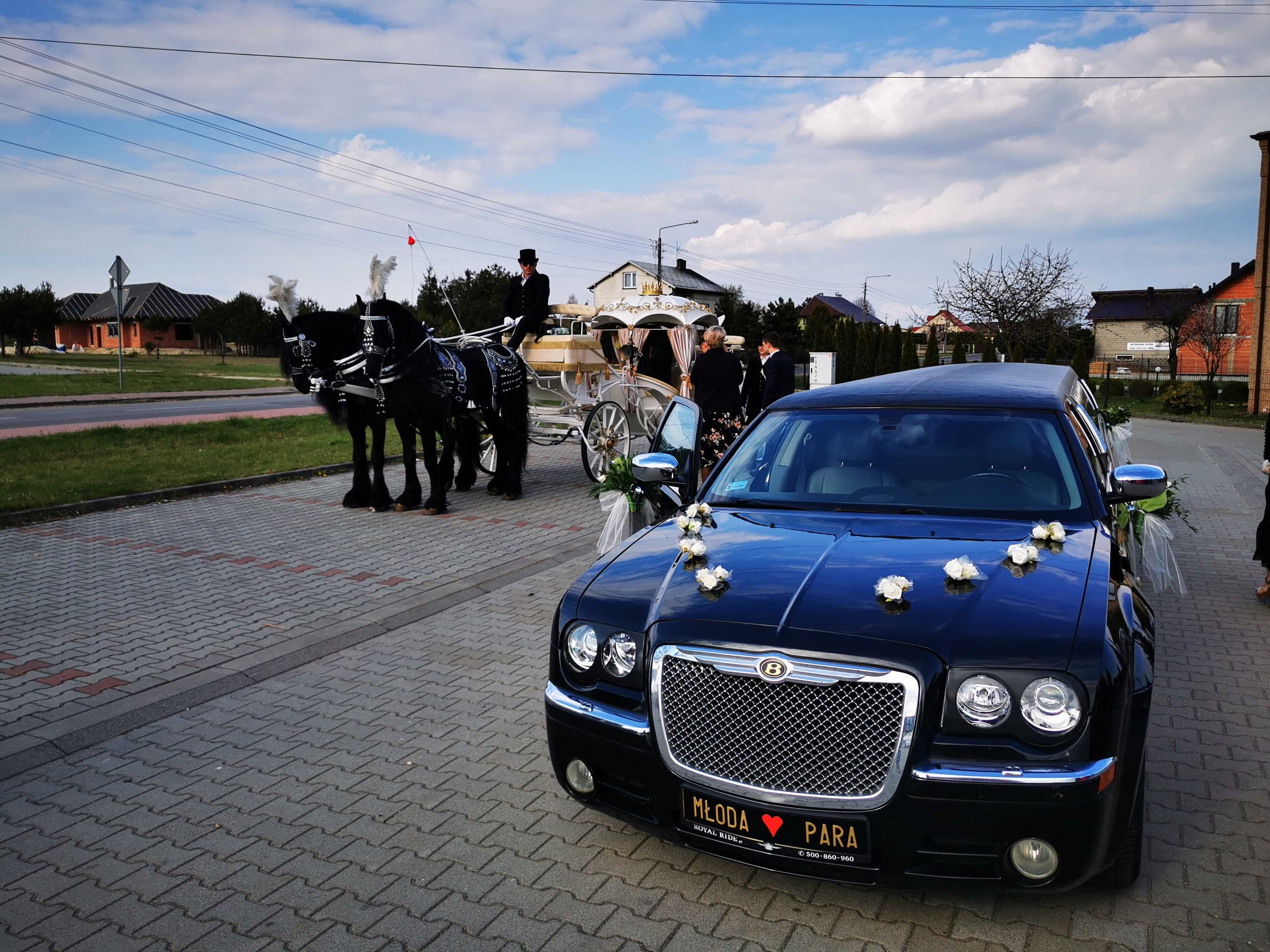 Wynajem LIMUZYNA Samochód Do Ślubu CHRYSLER/Panieński/Kawalerski