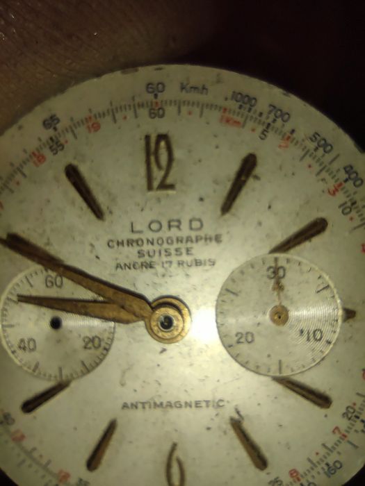 Stare zegarki lord chronografem