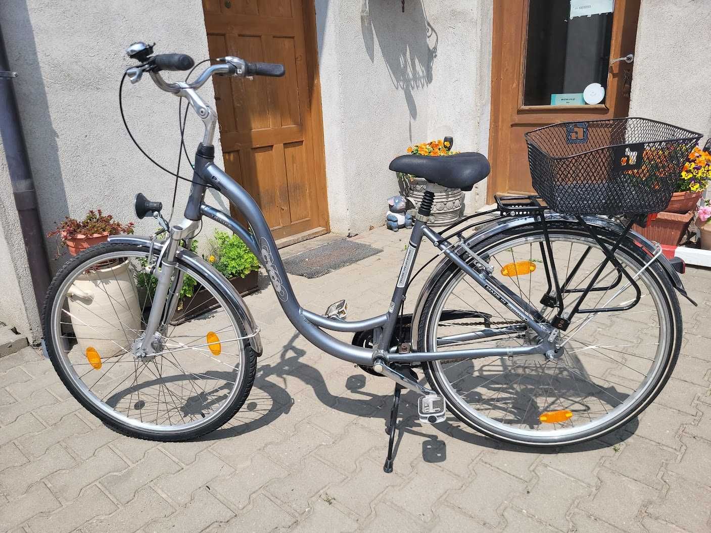 Rower miejski damka CYCO niemiecki dynamo w piaście