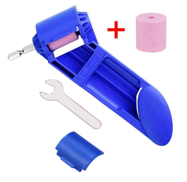 Для заточки свердл + 1 камінь