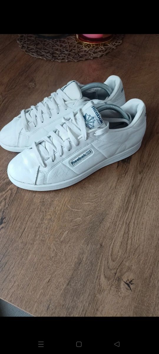Białe Buty Reebok Royal Clean 2 Club C Street Drip Rozmiar 42
