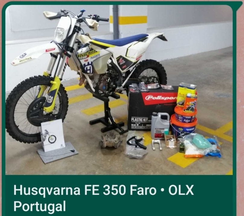 Husqvarna FE 350/ 2019 Matriculada