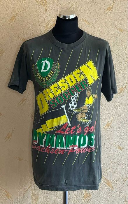 T-shirt Dynamo Dresden Soccer 1995 Hessner by CHW Roz. S