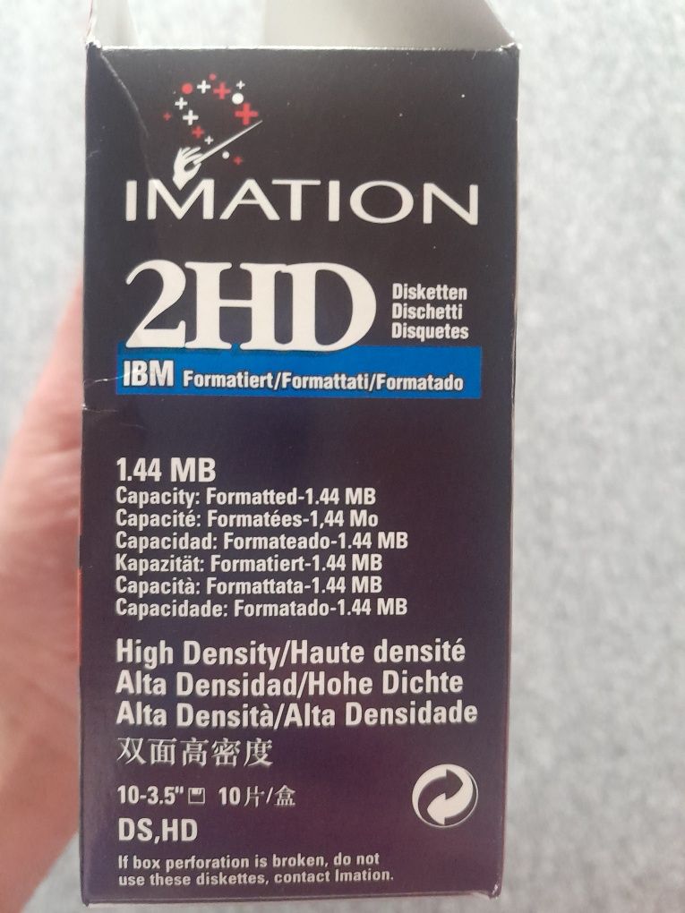 Nowe dyskietki  2HD