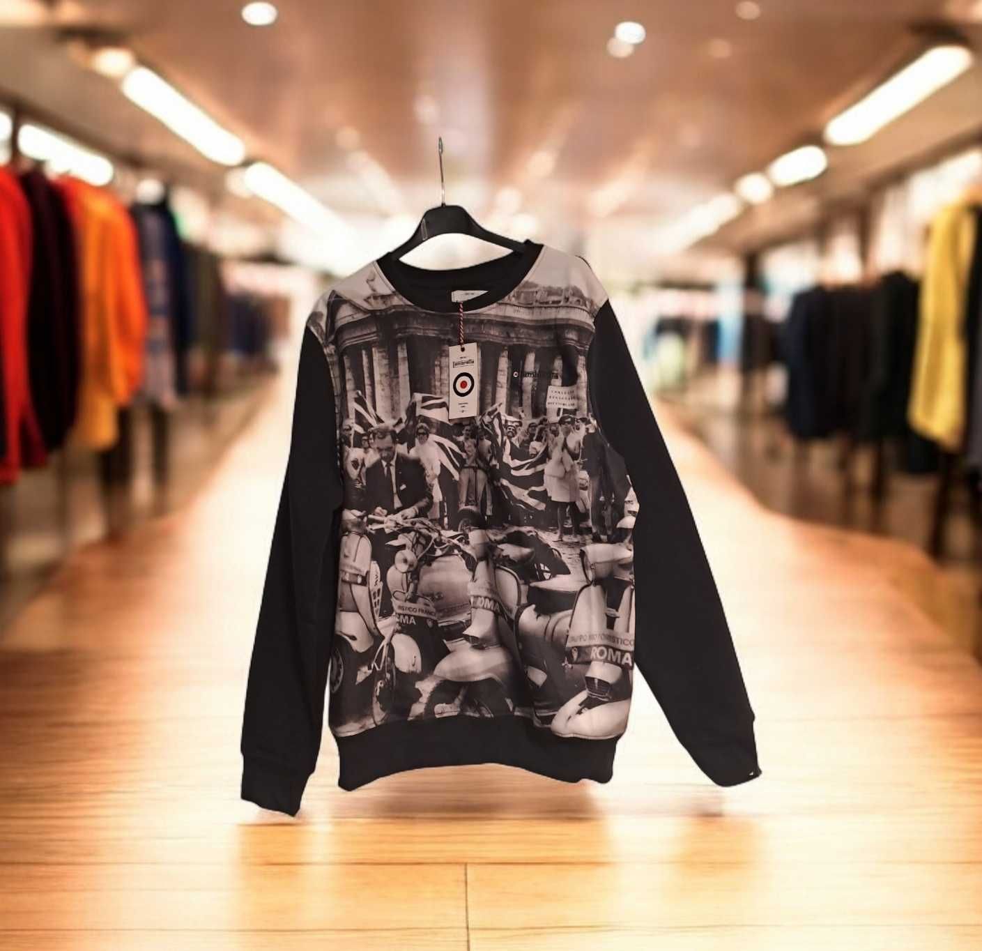 Nowa Ocieplona Bluza Męska Lambretta r. XL