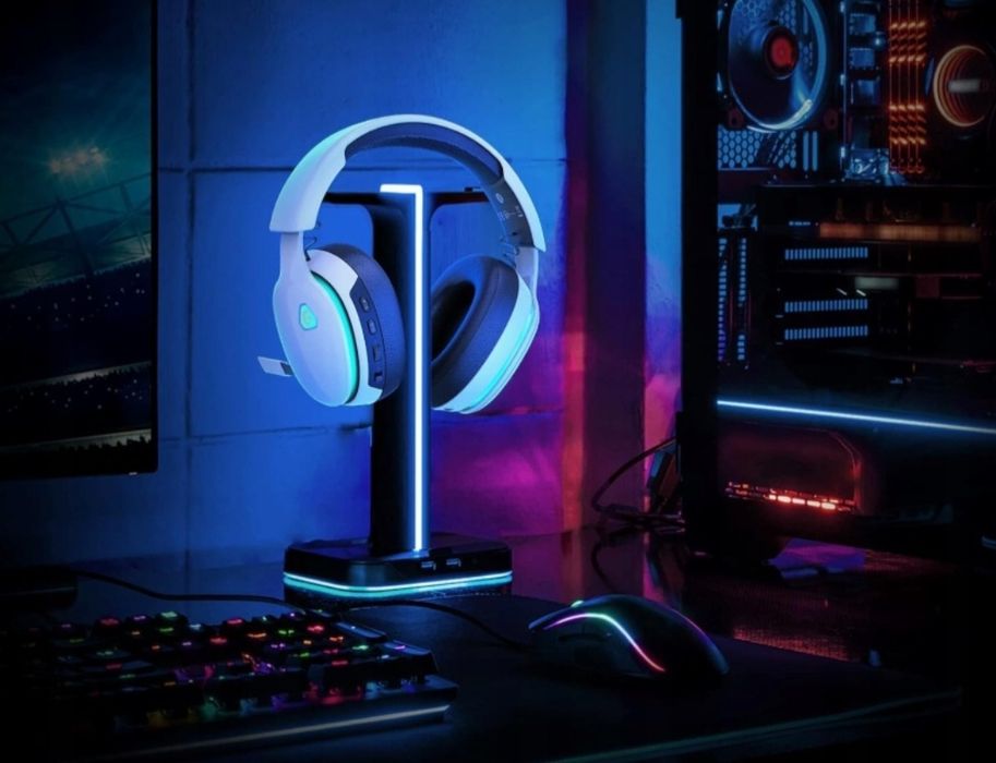 CAPTAIN 300 słuchawki gamingowe nauszne 2,4 GHZ bezprzewodowe