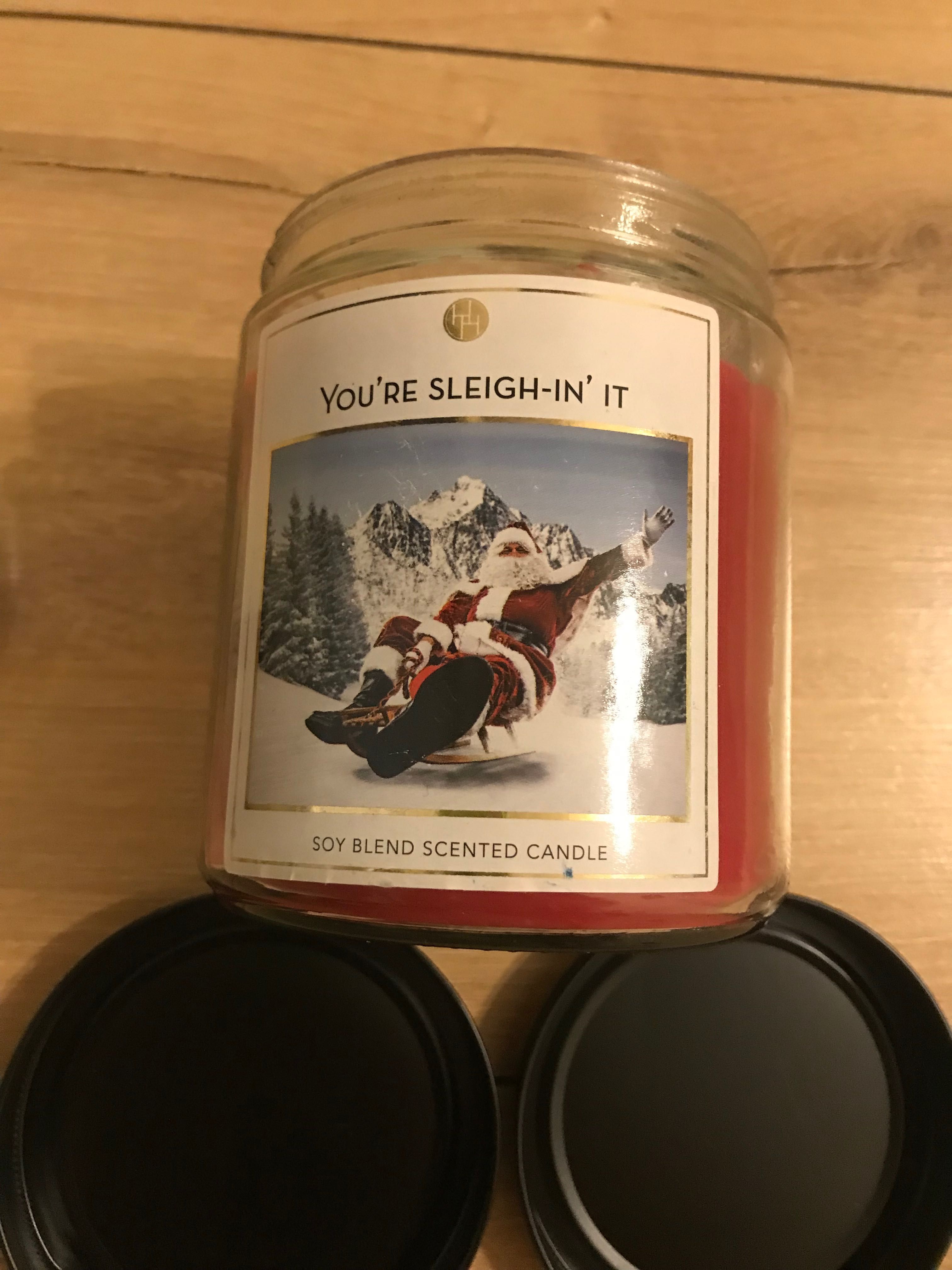 свечки новогодние Youre sleigh in it 510 грамм