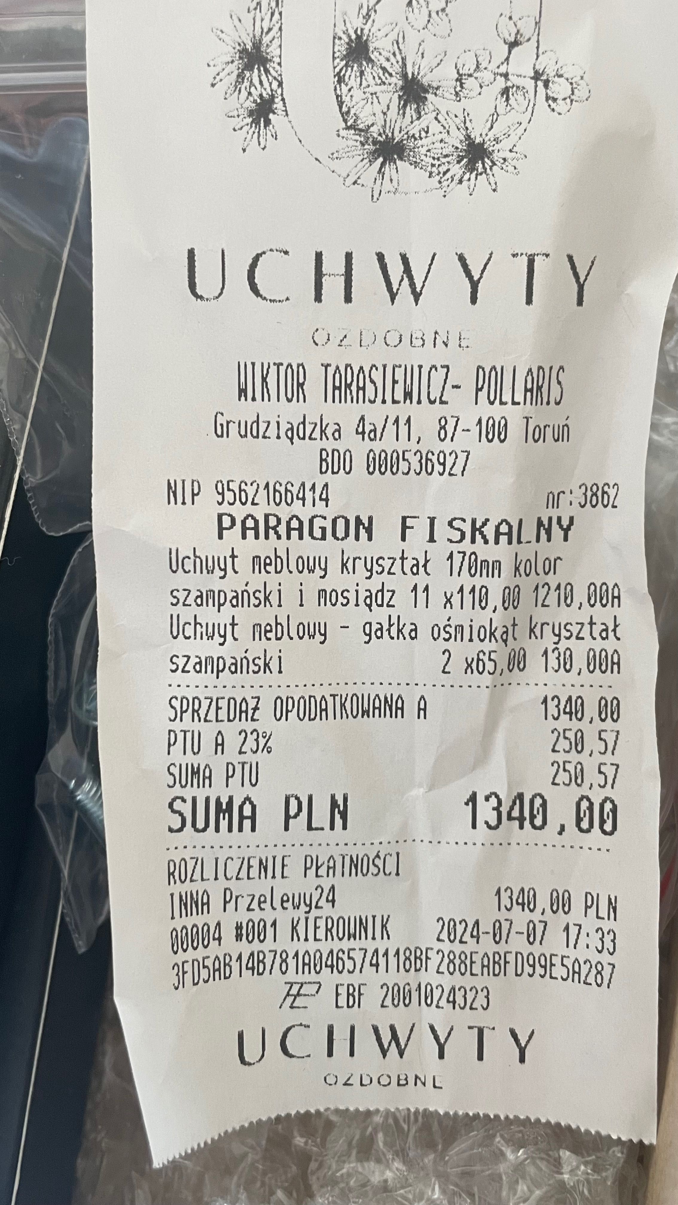 Zestaw wyjątkowych  Uchwytów do szafek - 13 sztuk