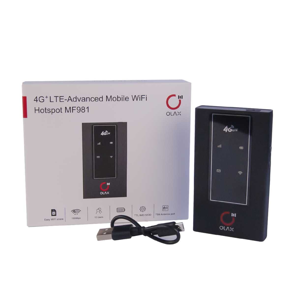 4G LTE Wi-Fi роутер Olax MF981 (Київстар, Vodafone, Lifecell)