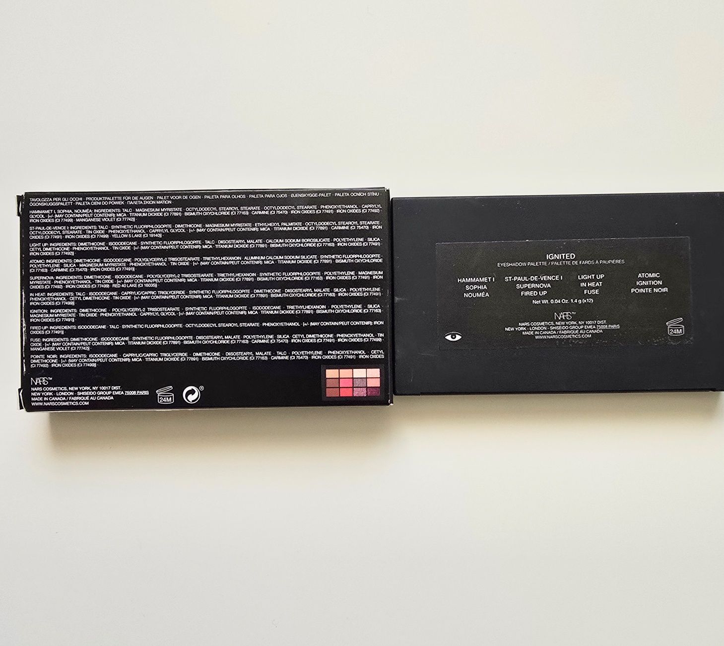 NARS Ignited Paleta cieni /limitowana edycja