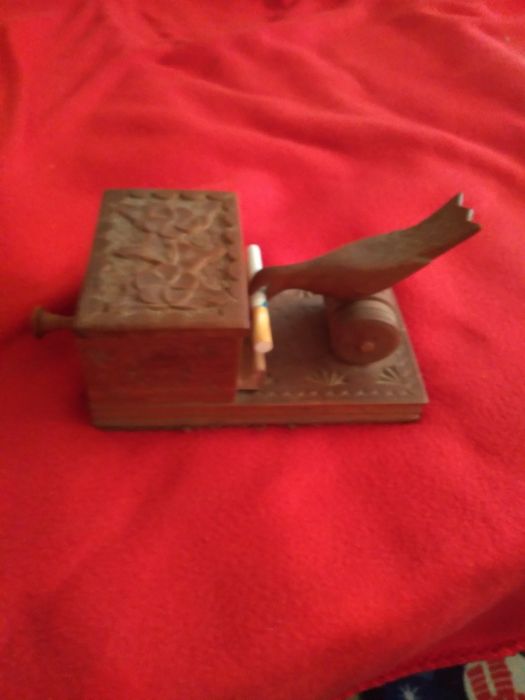 Drewniana papierosnica