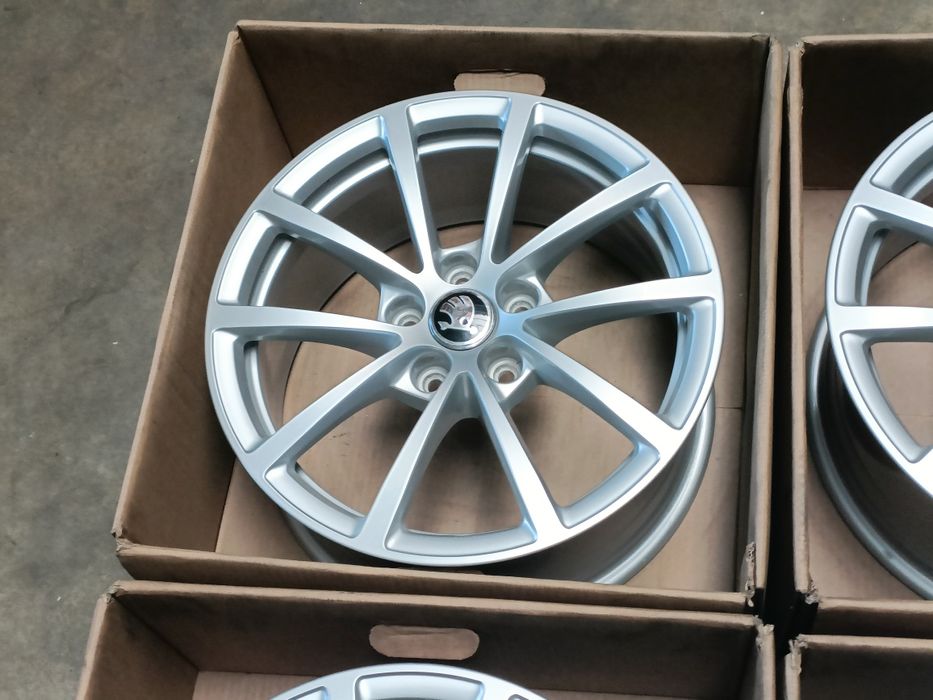 Alufelgi Felgi Skoda 17 cali 5x112 Superb Octavia Karoq Kodiaq Enyaq