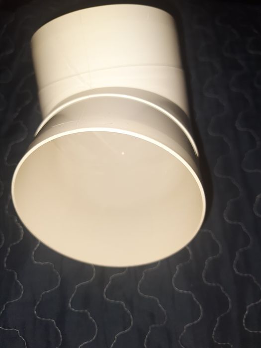 Вентиляційне коліно пластмасове AL100-90 Ø100мм 90°