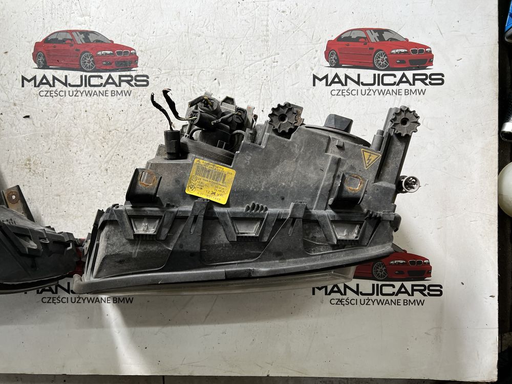 Reflektor lewy prawy lampy xenon przod bmw e46 coupe cabrio przedlift