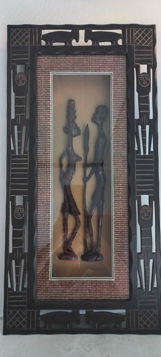 Quadro decorativo - arte africana