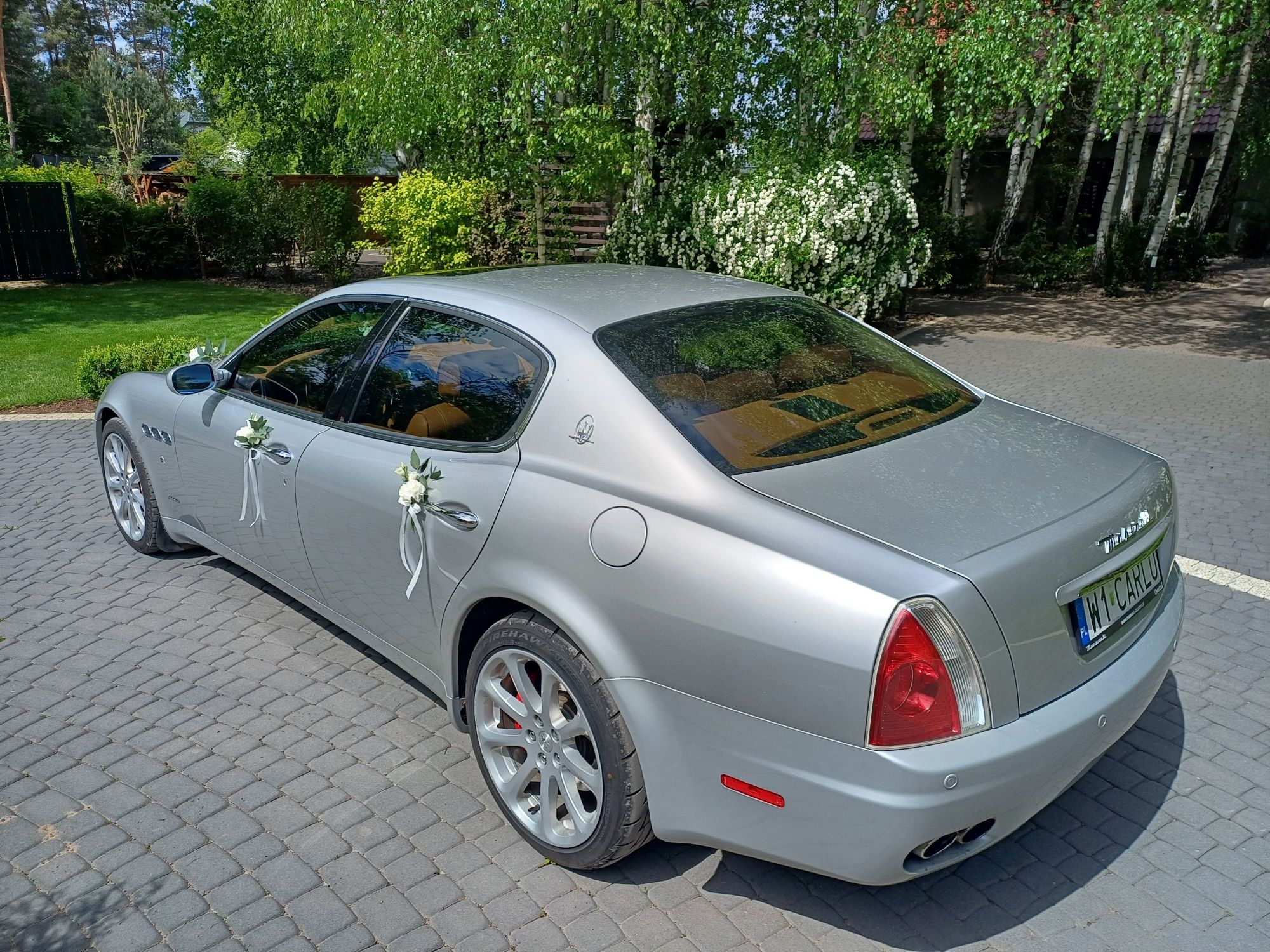 Auto do ślubu MASERATI QUATTROPORTE 4.2 V8 jedyny taki w Polsce