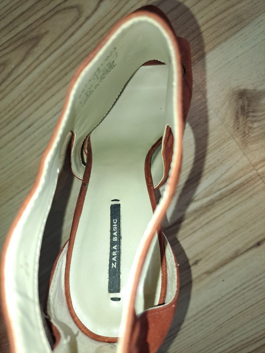 Sandały, botki letnie Zara, rozmiar 41