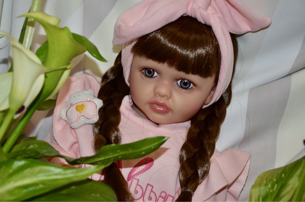 Продам гарну лялечку Reborn, повністтю вініл 55 см