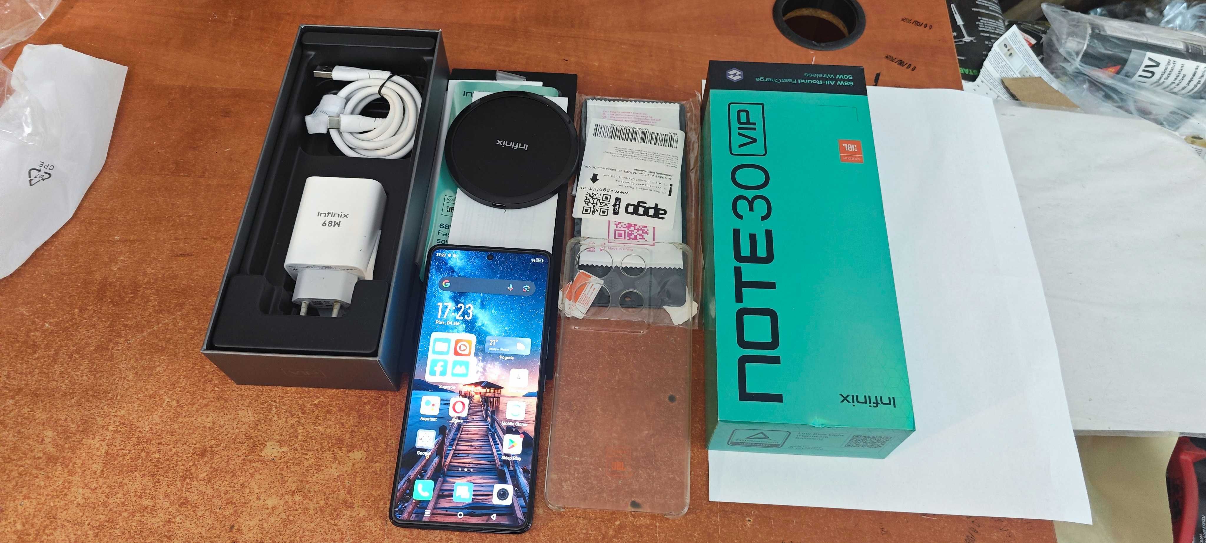 Infinix Note 30 VIP 12/256 stan bardzo dobry