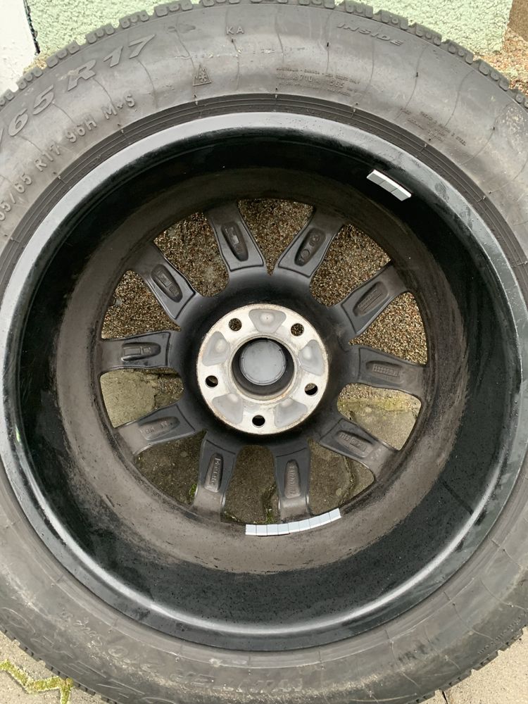 Ориг. диски ET35 R17 DEZENT 5 x 120 BMW + гума Pirelli Sottozero 7.5mm