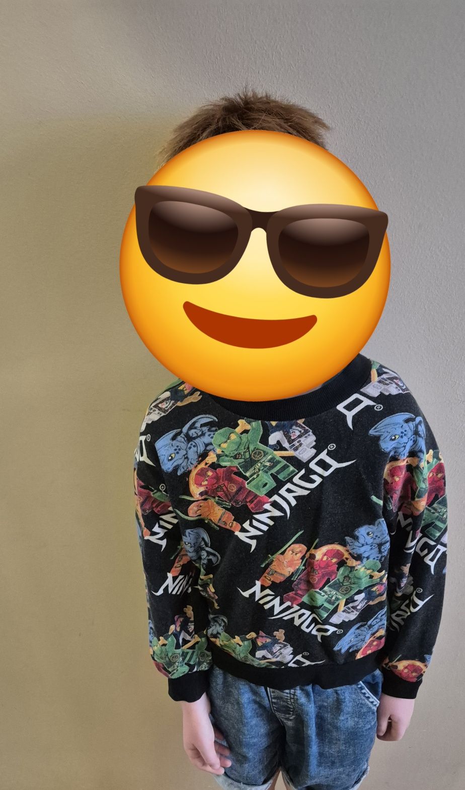 Bluza chłopięca H&M LEGO Ninjago 122/128