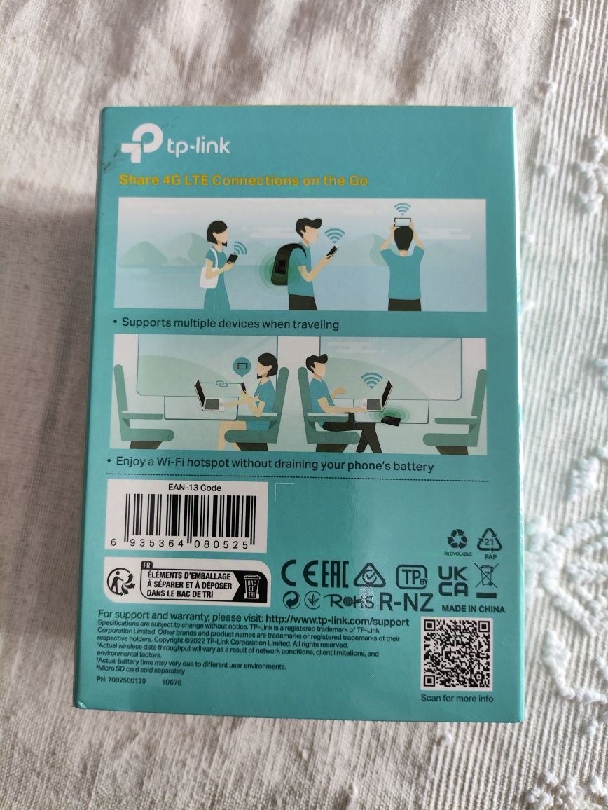 Router TP-Link M7350 4G (Como novo e garantia)