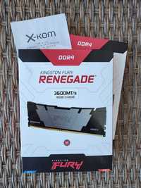 Kingston Fury Renegade DDR4 32GB (4x8GB) 3600MHz CL16 / NOWE