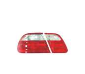 FAROLINS MERCEDES CLASE E W210 95-99 VERMELHO BRANCO