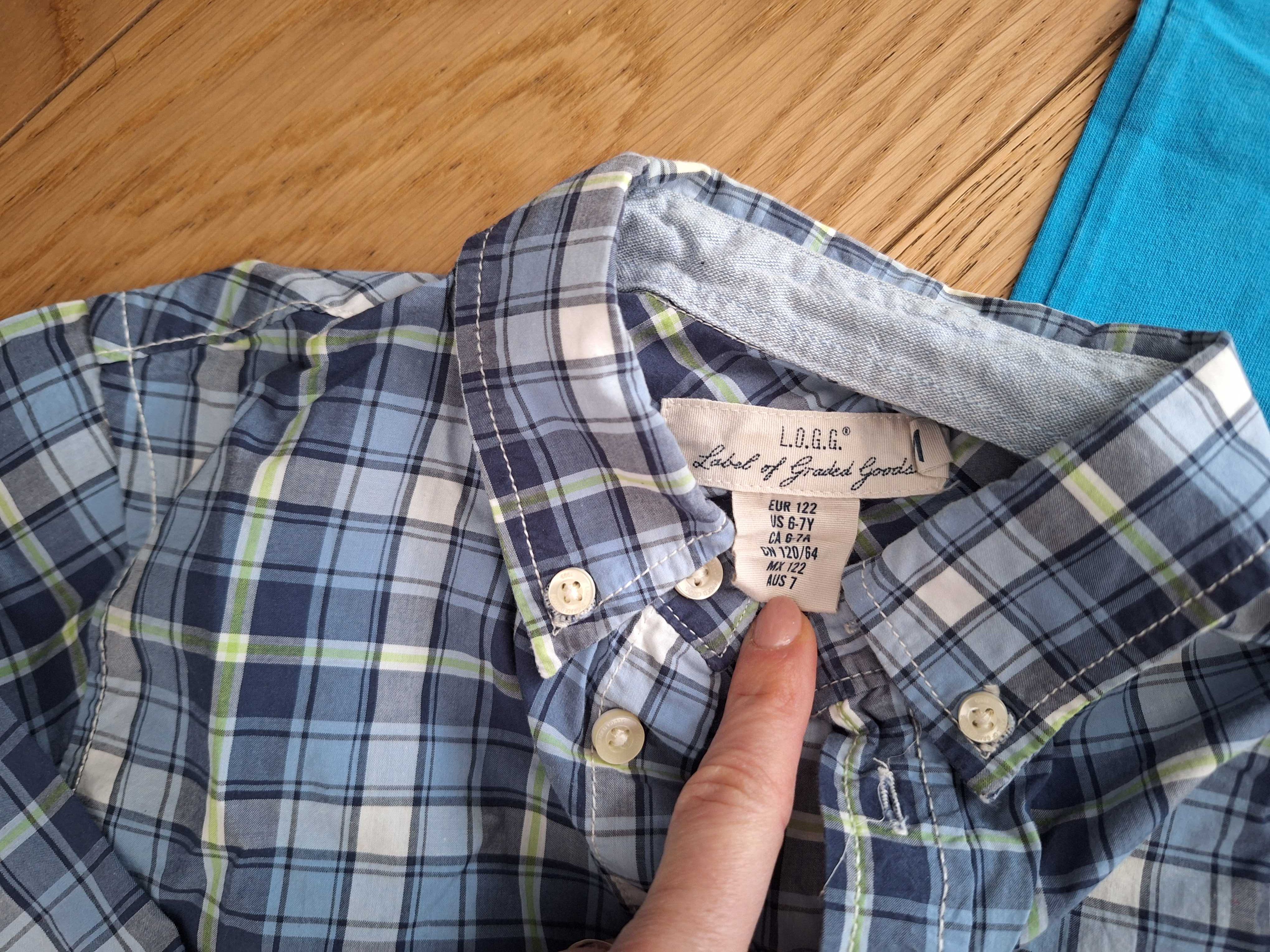Bluzki z krótkim rękawem, t-shirt dla chłopca 15 sztuk, rozmiar 122