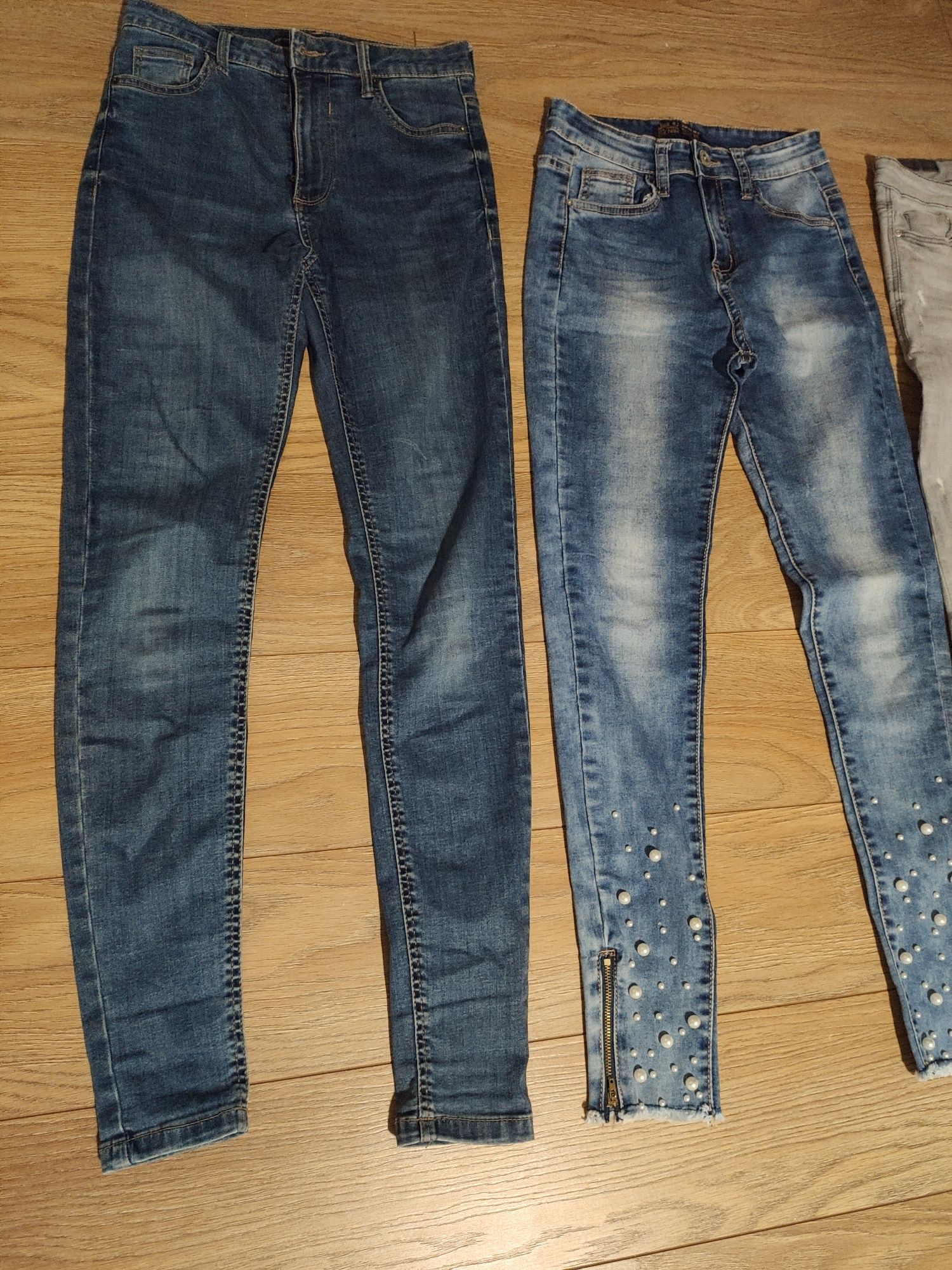 5 par jeansy  Zara Bershka rozmiar S