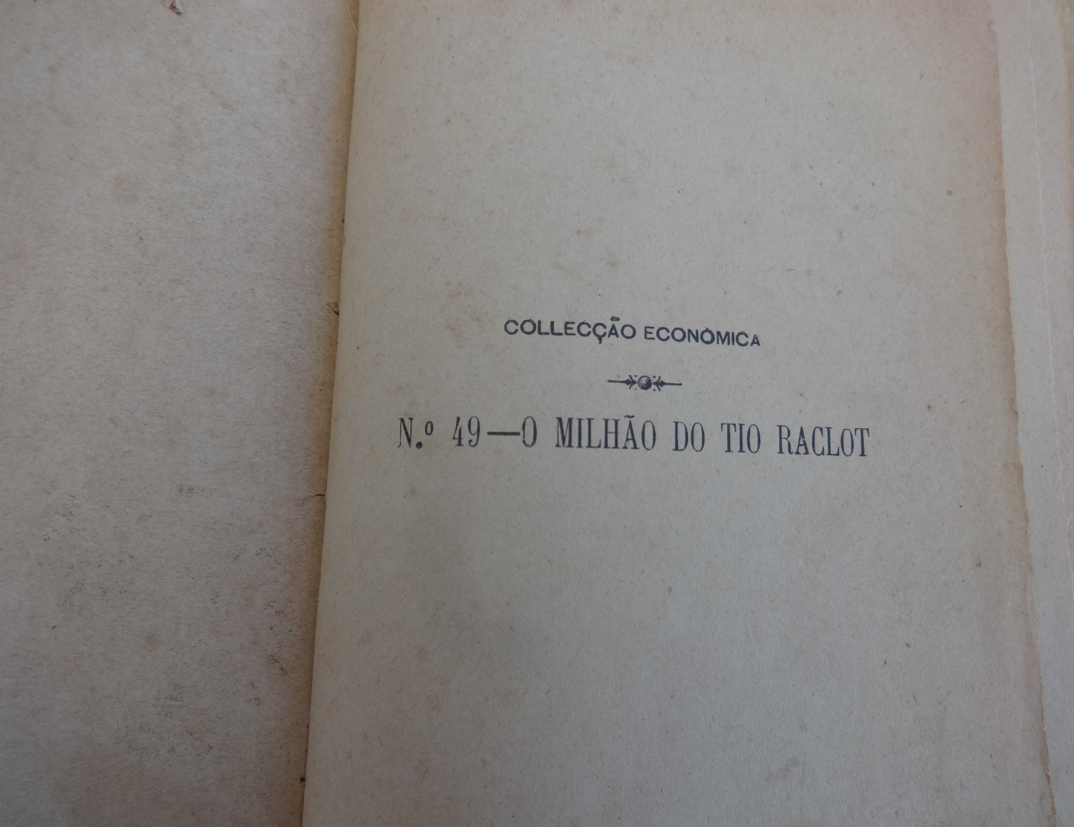 Coleção Económica – O Milhão do Tio Raclot 1902