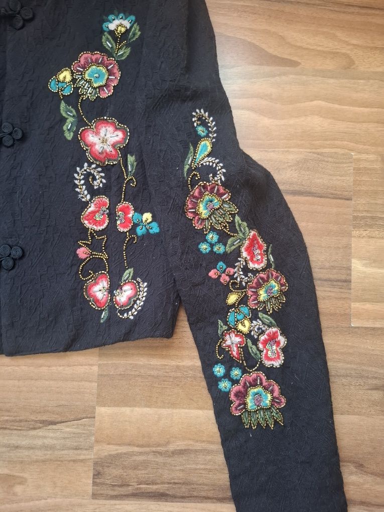 Casaco Bolero bordado