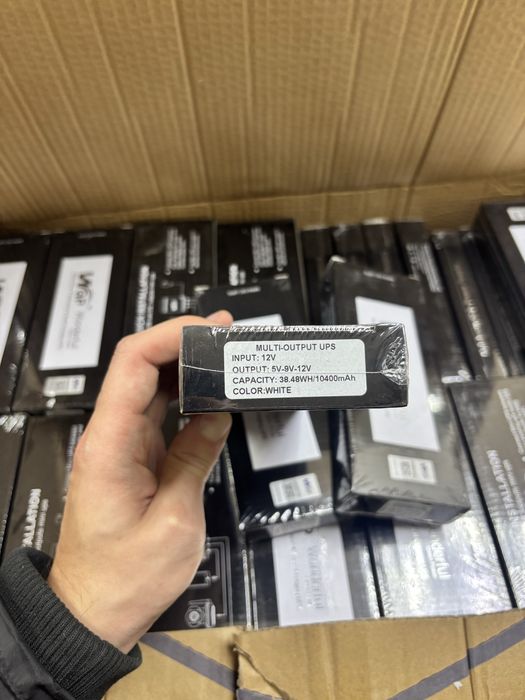 ДБЖ для роутера 10000 мач 38w безперебійник wifi white 10400 mah білий