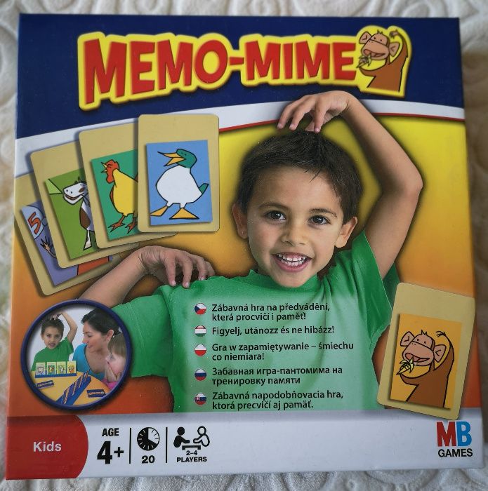 PORY ROKU - Loteryjka dla dzieci od 3 do 7 lat oraz Memo - MIME 4+