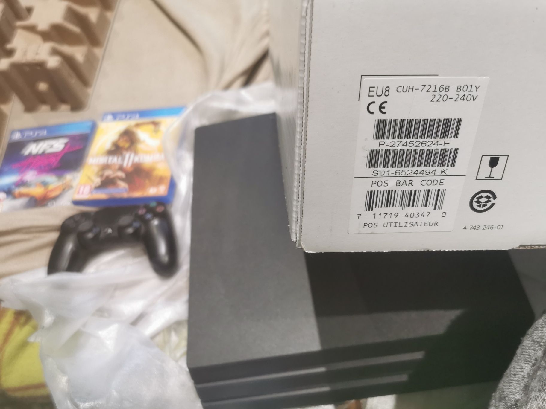 Ps4 pro pad dwie gry