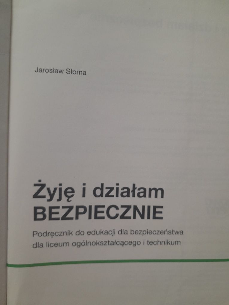 Żyję i działam bezpiecznie