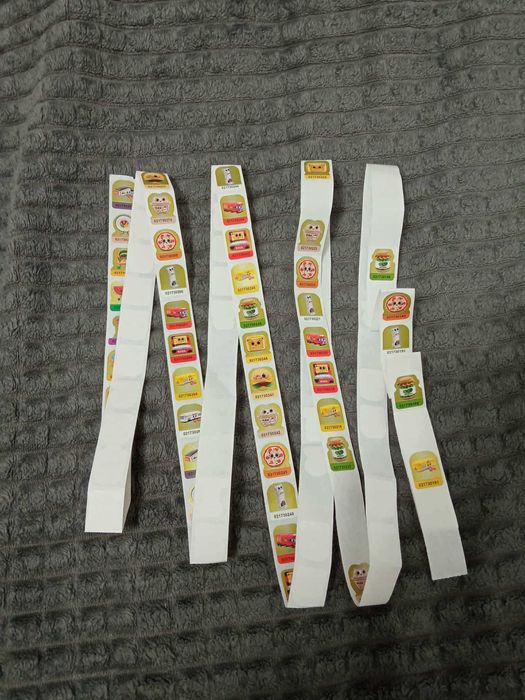 Naklejki Gang Biedroniaków 2025 - 74 szt.