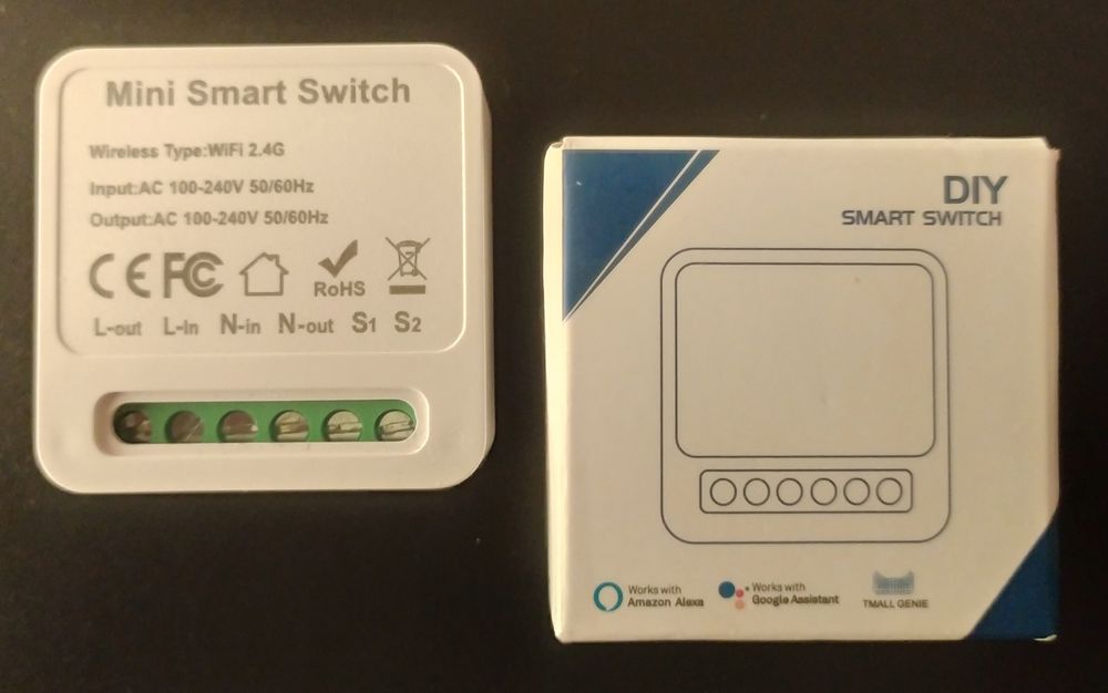 Розумний Wi-Fi перемикач/реле TUYA Mini Smart Switch