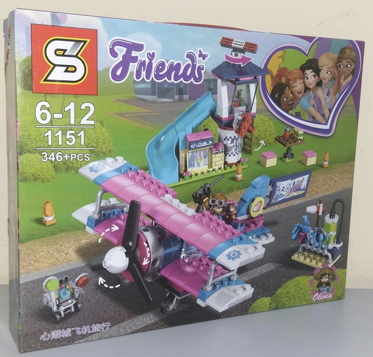 Конструктор Friends SY1151 "Экскурсия по Хартлейк-Сити", 346 дет.