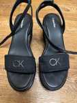 Шкіряні сандалі Calvin Klein