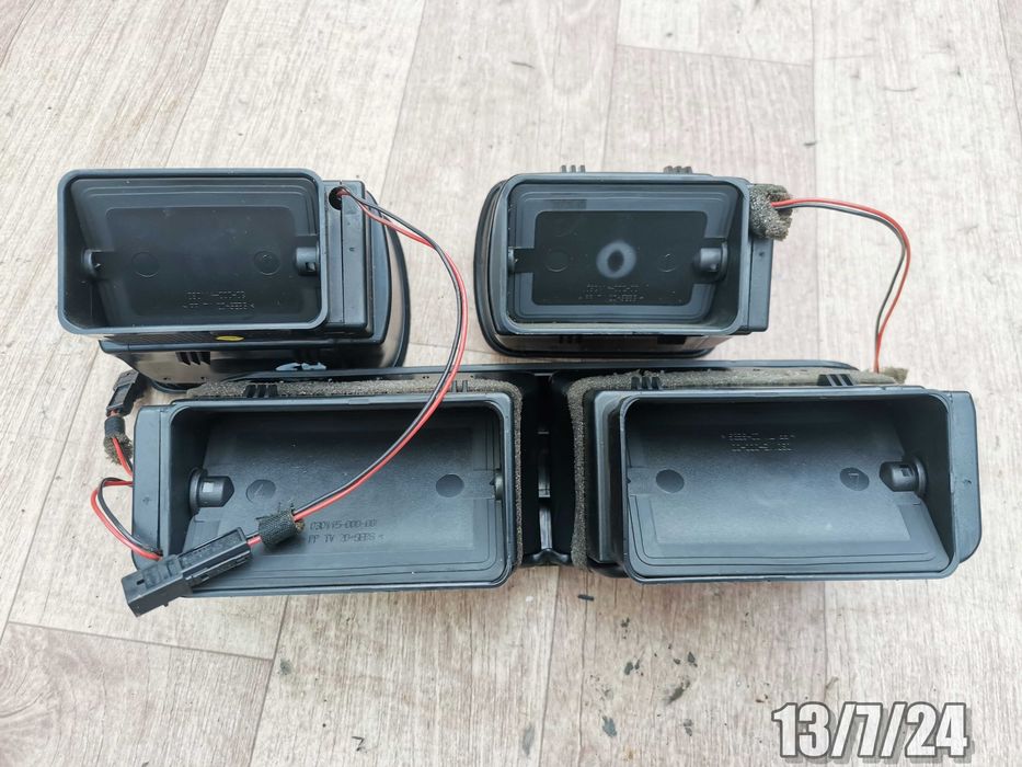 Audi A3 8L Lift Kratki nawiewu podświetlane komplet kratek