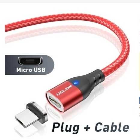 USLION 3A kabel magnetyczny Micro USB