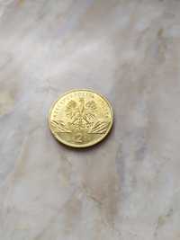 Jelonek rogacz - moneta 2 złote okolicznościowe - nordic gold