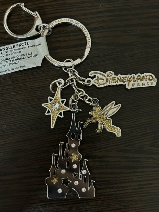 Оригінальний брелок Діснейленд Париж | Замок, Фея Дінь