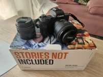 Canon EOS M50 zestaw jak nowy, 2 obiektywy