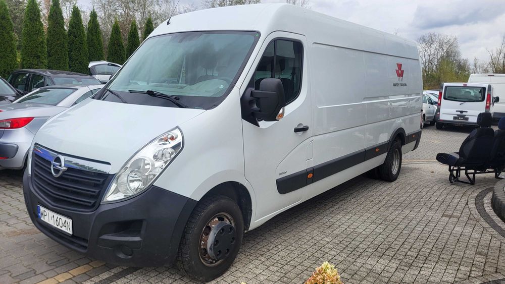 Wynajem Opel Movano 2H4L Maxi z hakiem