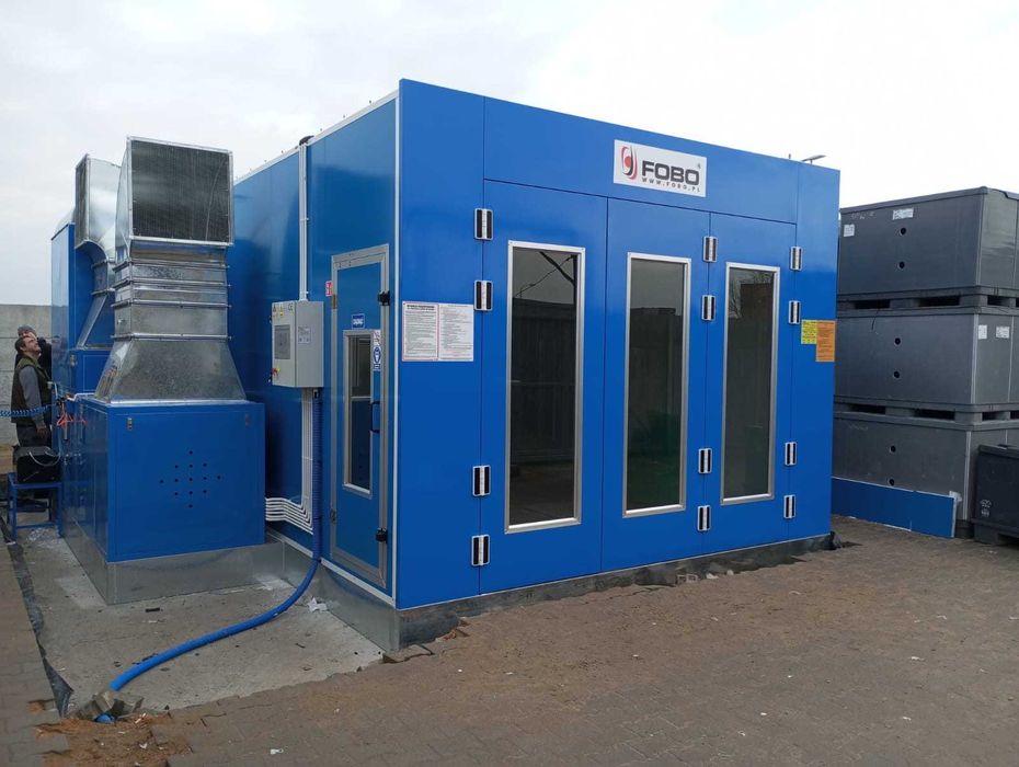 Kabina komora lakiernicza FOBO ściana lakiernia malarnia od ręki !!